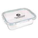 Fresh Prep Square Glass Food Container