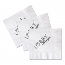 Custom Beverage Facial 1 Ply Napkin