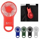 Rechargeable Handheld Fan With Carabiner