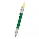 3-In-1 Pen With Highlighter and Stylus