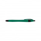 Rubberized Ball Point Pen and Stylus