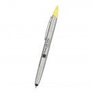 3-In-1 Pen With Highlighter and Stylus