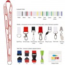 1 Polyester with Ribbon Lanyard