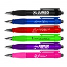 XL Jumbo Retractable Ball Point Pen with Rubber Grip