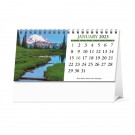 Scenic America Desk Tent Calendar