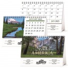 Scenic America Desk Tent Calendar