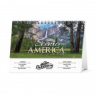 Scenic America Desk Tent Calendar