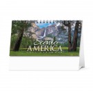 Scenic America Desk Tent Calendar