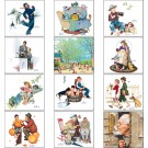 Norman Rockwell Mini Calendar