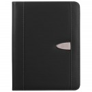 Eclipse Bonded Leather Zippered Portfolio With Calculator