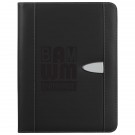 Eclipse Bonded Leather Zippered Portfolio With Calculator