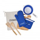 Deluxe Silicone & Bamboo Kitchen Set