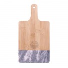 Black Marble & Bamboo Cutting Board