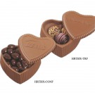 Milk Chocolate Heart Shaped Box Filled with Confections