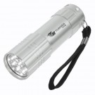 Aluminum LED Flashlight With Strap