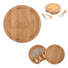 3-Piece Bamboo Cheese Server Kit