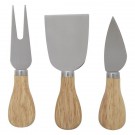 3-Piece Bamboo Cheese Server Kit