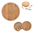 3-Piece Bamboo Cheese Server Kit