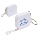 Square Tape Measure Key Chain