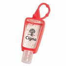 Hand Sanitizer with Sleeve and Silicone Lanyard 1 oz scented