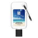 1 Oz. Hand Sanitizer With Carabiner