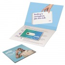 Greeting Card w/Credit Style Dental Floss w/Mirror