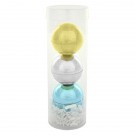 3-Piece Metallic Lip Moisturizer Ball Tube Gift Set