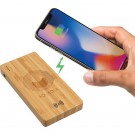 Plank 5000 mAh Bamboo Wireless Power Bank