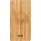 Plank 5000 mAh Bamboo Wireless Power Bank