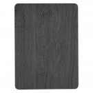 Woodgrain Wireless Charging Mouse Pad With Phone Stand