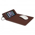 Wireless Charging Mouse Pad With Phone Stand