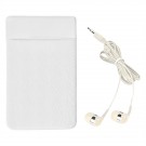 Stretch Phone Card Sleeve With Earbuds