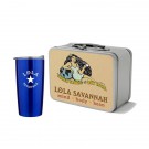 Retro Lunchbox & 20 Oz. Stainless Steel Tumbler