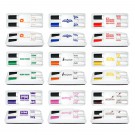 Dry Erase Marker Set with Felt Eraser Housing