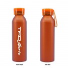 20oz. Aluminum Bottle with Silicone Carrying Strap