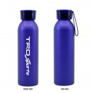 20oz. Aluminum Bottle with Silicone Carrying Strap