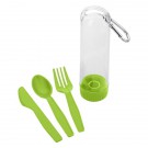 Utensil Kit With Carabiner