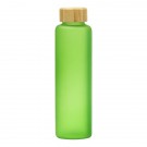 17 Oz. Belle Glass Bottle With Bamboo Lid