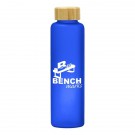 17 Oz. Belle Glass Bottle With Bamboo Lid