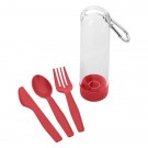 Utensil Kit With Carabiner