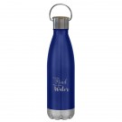 16 Oz. Swiggy Stainless Steel Bottle With Bamboo Lid