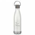 16 Oz. Swiggy Stainless Steel Bottle With Bamboo Lid