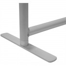 3' EuroFit Tabletop Straight Wall Hardware