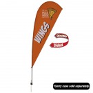 9.5' Value Teardrop Sail Sign - 2-Sided with Ground Spike