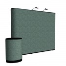 10' Straight Show 'N Rise Floor Display Kit (Fabric)