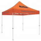 10' Standard Tent Kit (Full-Color Imprint, 3 Locations)