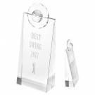 Golf Pinnacle Optical Crystal Awards