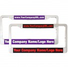 Zinc Die Cast Metal License Plate Frames  (Domestic)