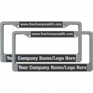 Zinc Die Cast Metal License Plate Frames  (Domestic)