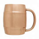 14 oz Ankara Copper Coated Stainless Steel Moscow Mule Mug